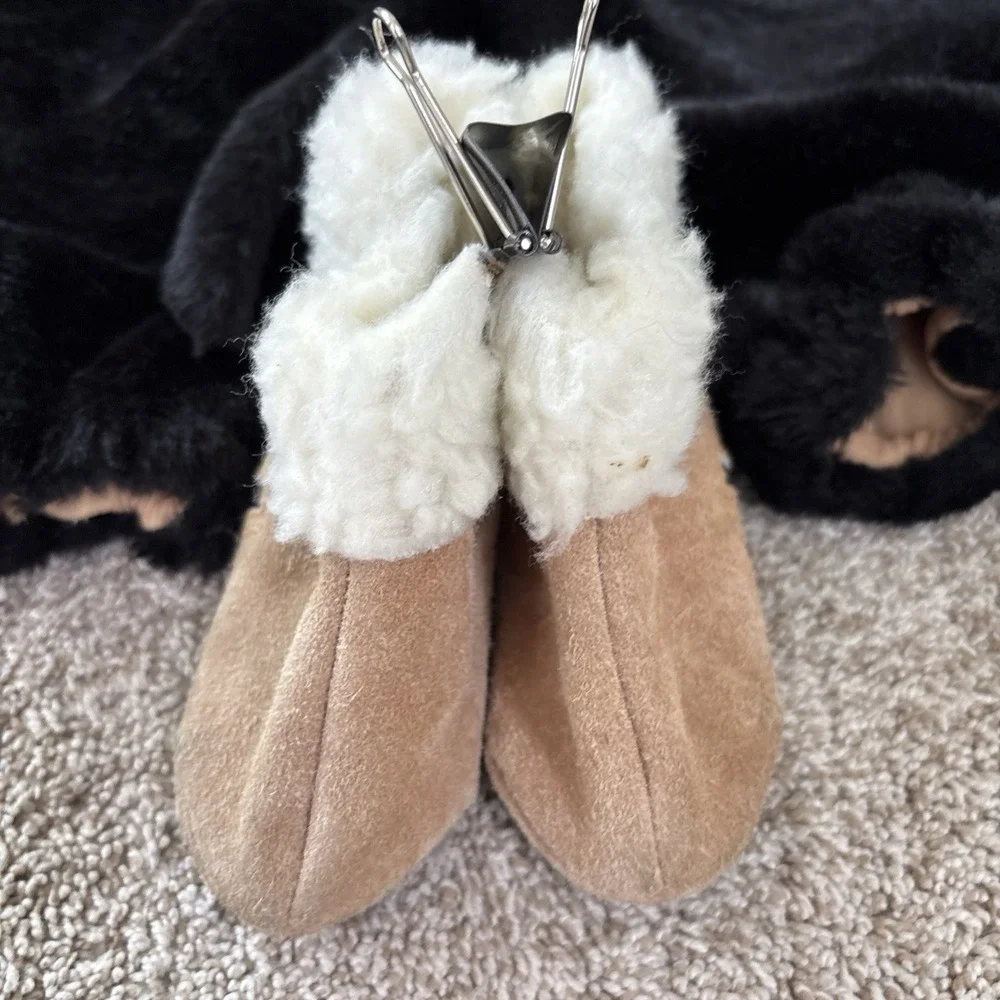 Jo-Ann Stores Monkey Costume Baby Plush Halloween Jumpsuit Hat Shoes 12-18m‎